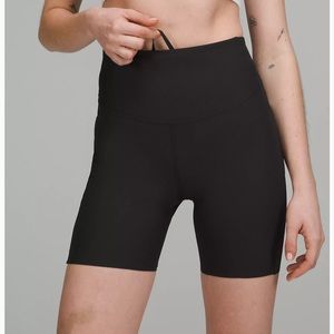 Lululemon Base Paced Ribbed High Waisted Shorts
